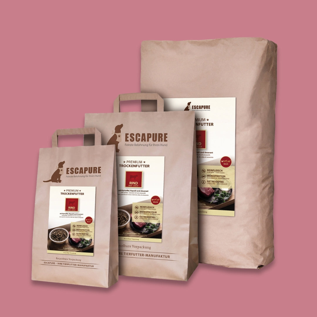 Welpe Rind Premium Trockenfutter