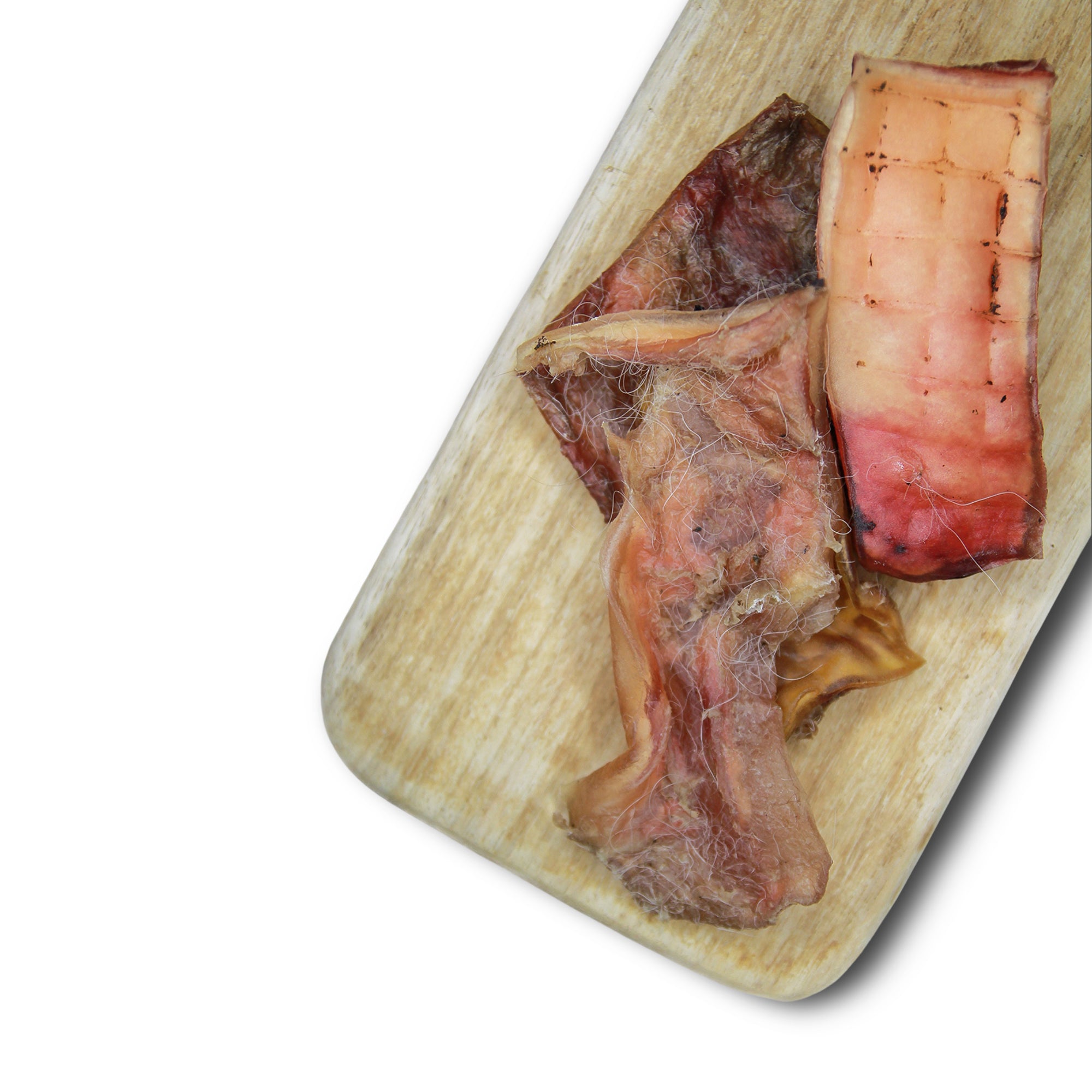 Rinder Kopfhaut geräuchert ca. 4x12 cm