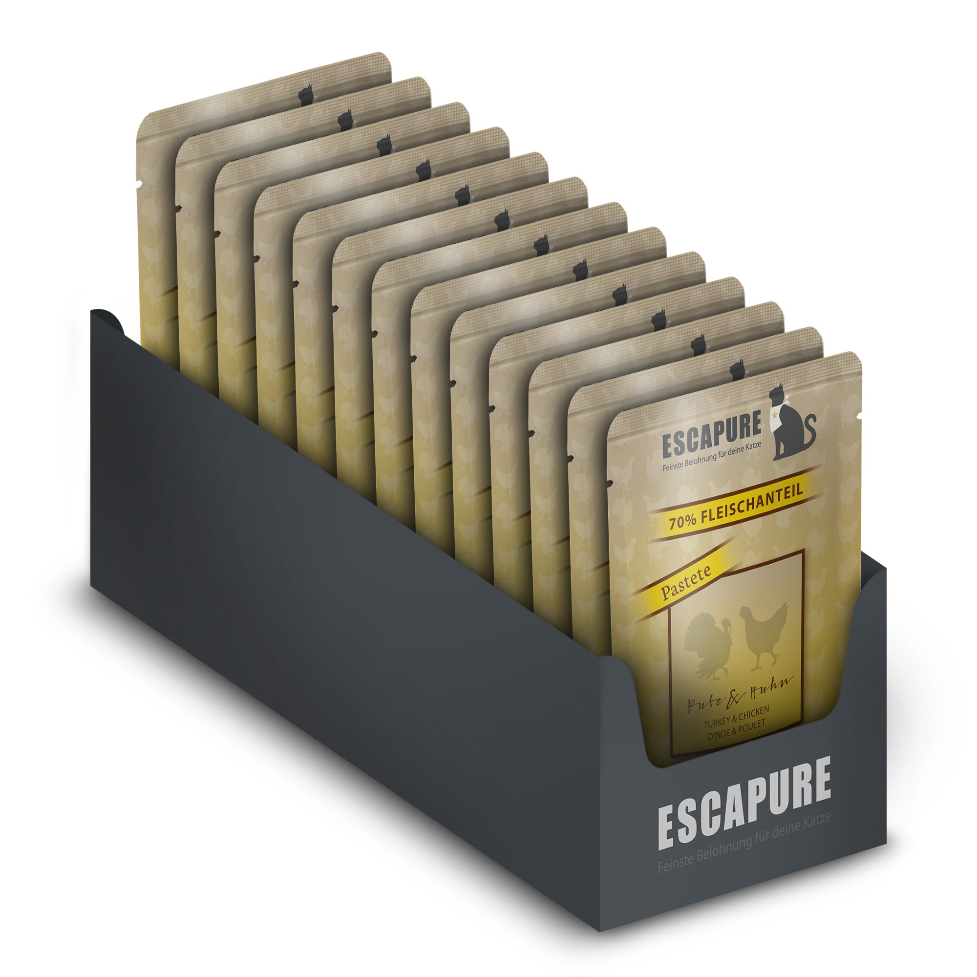 Pute & Huhn mit Katzengamander