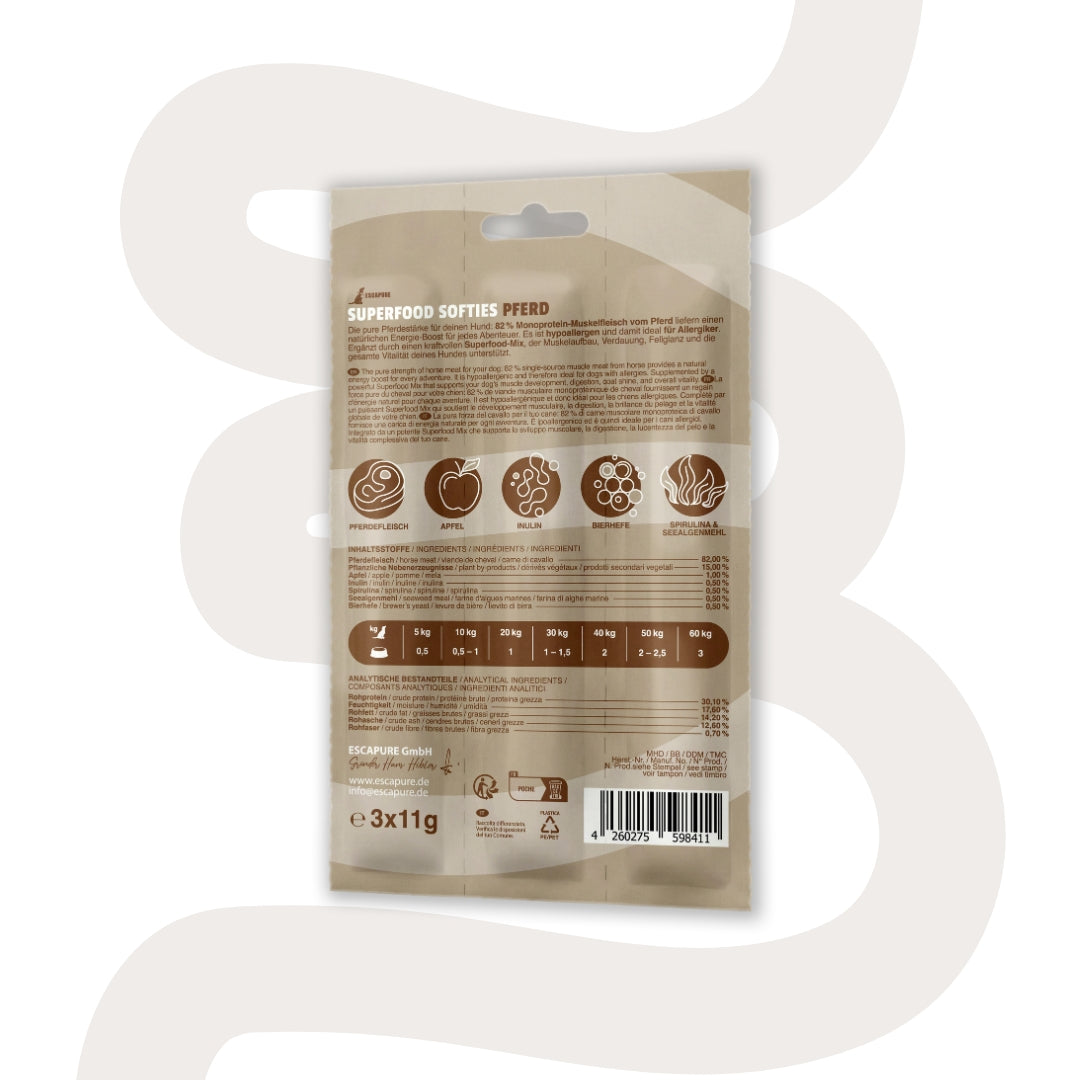 Superfood Softies Pferd