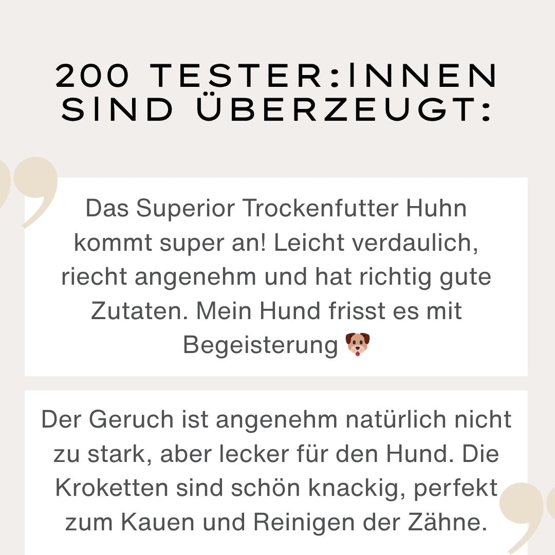 Superior Trockenfutter Huhn