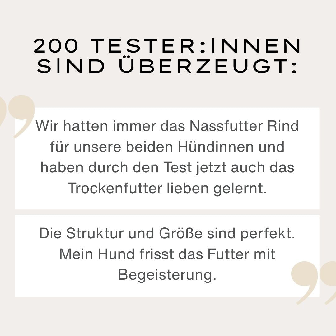 Superior Trockenfutter Rind